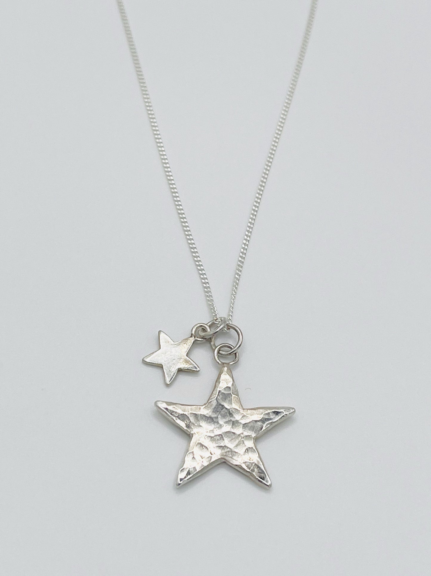 Silver Star necklace.