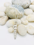 Spiral twist Shell necklace.