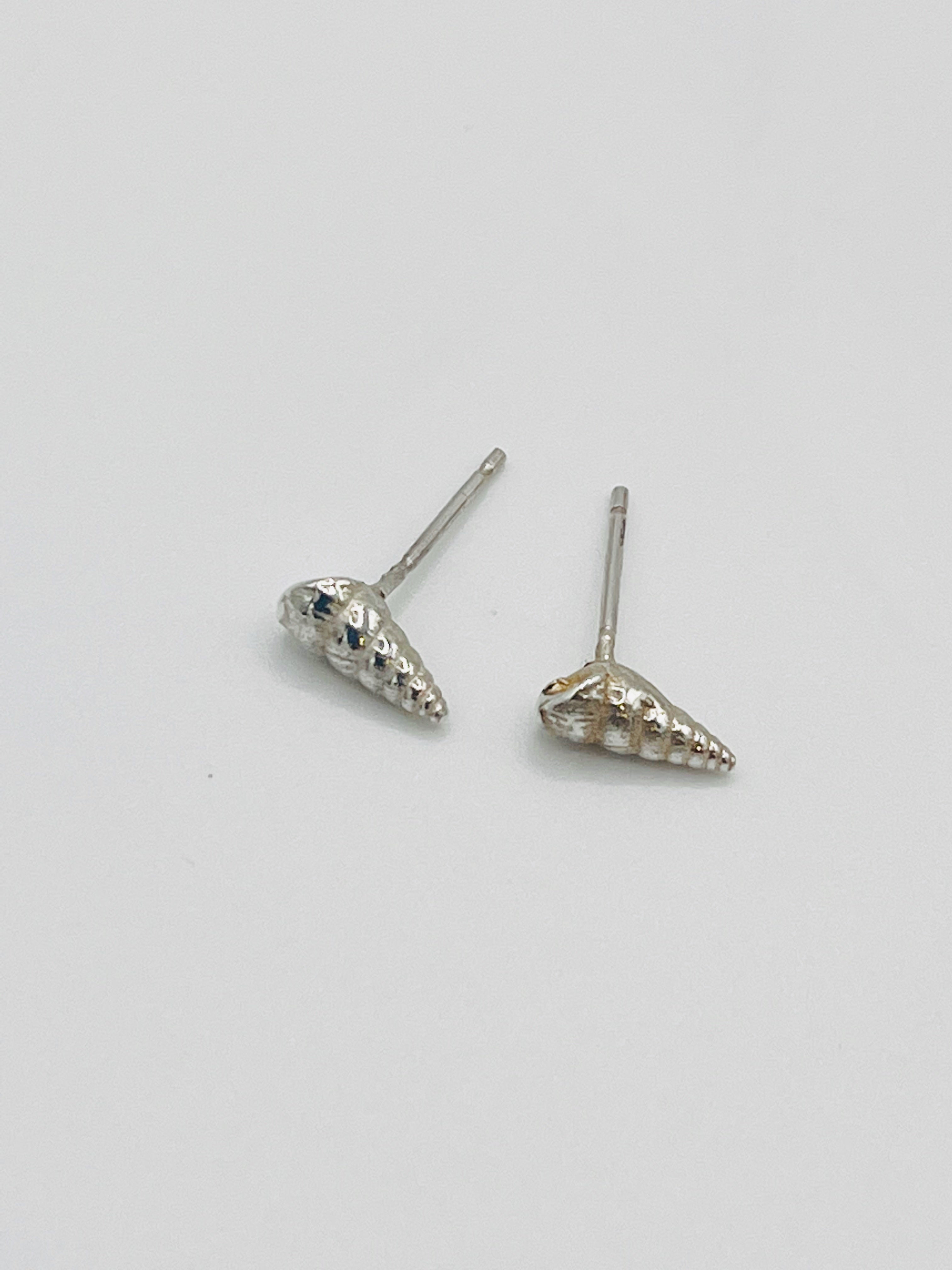 Twisted shell studs.